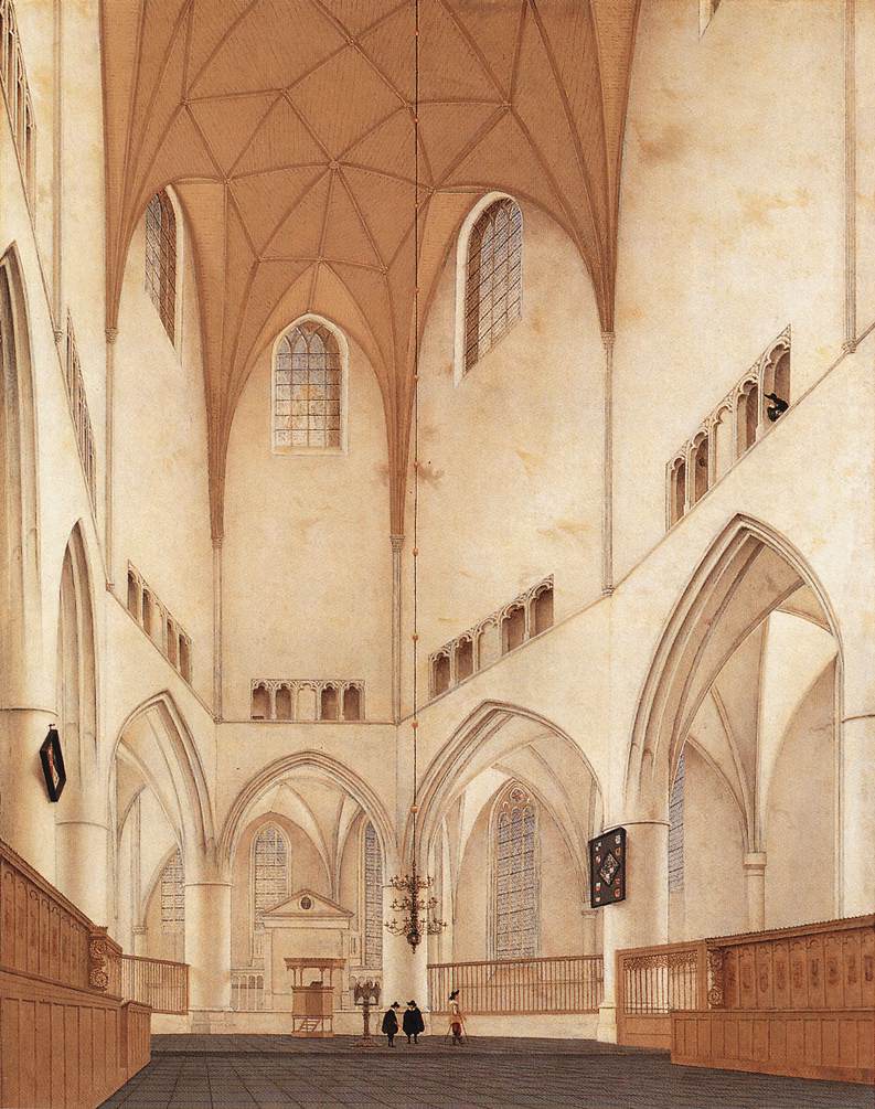 Pieter Jansz Saenredam Interior of the Choir of St Bavo at Haarlem